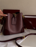 Leather Bucket Bag